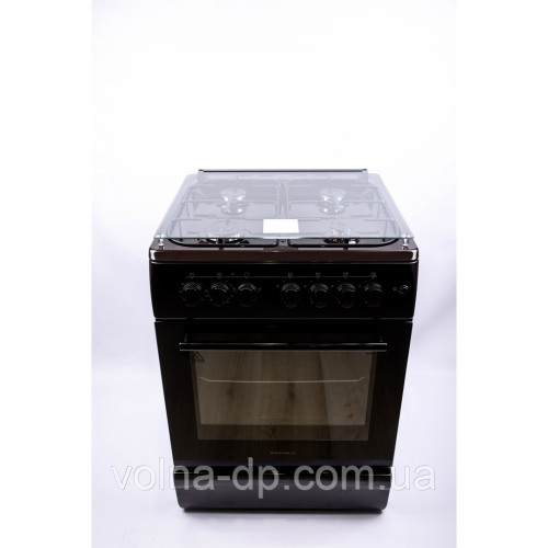 Плита газова Grunhelm АG6612BR коричнева