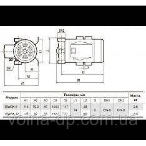 Насос для підвищення тиску насоси+15WBX-9 Насос для підвищення тиску насоси+15WBX-9