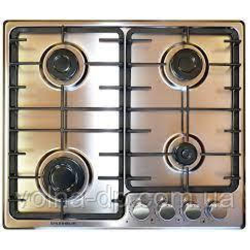 Газова варильна поверхня GRUNHELM GPG 6325 IF 4 конфорки, , нержавіюча сталь, газ-контроль Газова варильна поверхня GRUNHELM GPG 6325 IF 4 конфорки, , нержавіюча сталь, газ-контроль