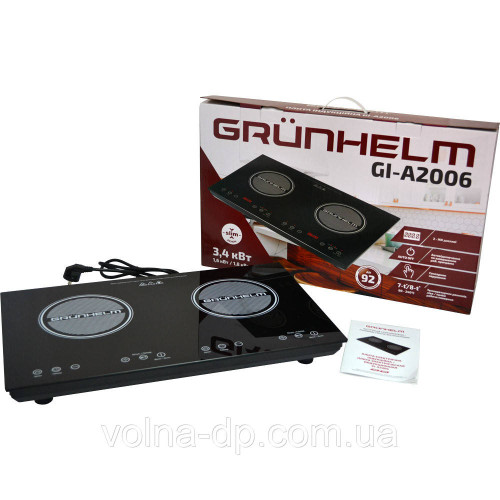 Індукційна плита Grunhelm GI-A2006 Індукційна плита Grunhelm GI-A2006