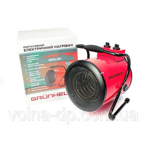 Обігрівач електричний Grunhelm GPH 5R (380В)-теплова гармата