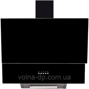 Витяжка GRUNHELM GVN 325 BK нахилена, 650 м3/ч, скло