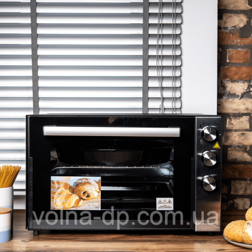 Піч електрична GRUNHELM GN70KAS 70 літрів чорна + гриль Піч електрична GRUNHELM GN70KAS 70 літрів чорна + гриль