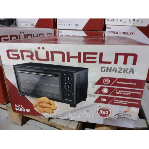 Піч Електрична GN42KA Grunhelm (електродуховка)