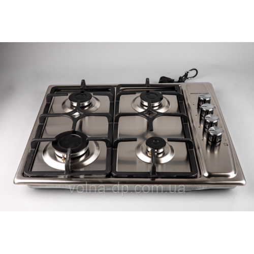 Газова варкова поверхня GRUNHELM GPG261X (нержаюча сталь)