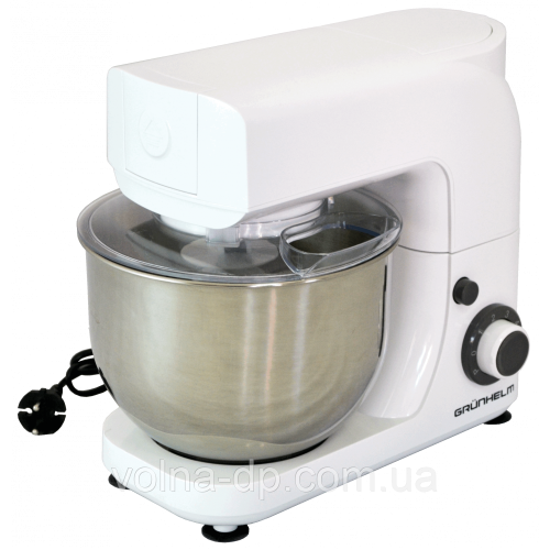 Кухонна машина(комбайн) Grunhelm GKM0020, 1800 Вт, 6 швидкостей Кухонна машина(комбайн) Grunhelm GKM0020, 1800 Вт, 6 швидкостей