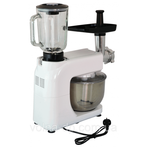 Кухонна машина(комбайн) Grunhelm GKM0020, 1800 Вт, 6 швидкостей Кухонна машина(комбайн) Grunhelm GKM0020, 1800 Вт, 6 швидкостей