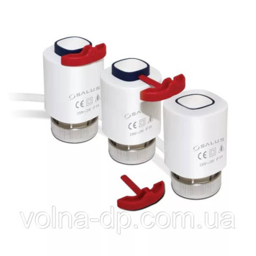 Сервопривід термоэлектр. SALUS T30NO 230V M30x1,5 Сервопривід термоэлектр. SALUS T30NO 230V M30x1,5