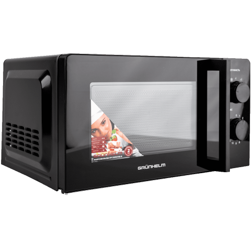 Мікрохвильова піч Grunhelm 20MX708-B 20 л чорна