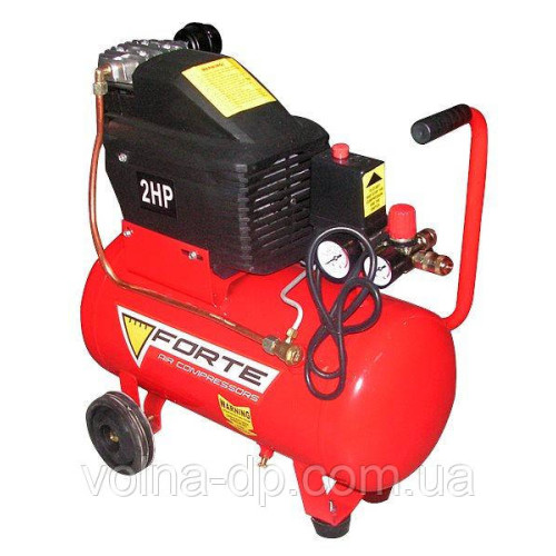 Компресор FORTE FL-24 (1.5 кВт, 200 л/мін, 24 літри) Компресор FORTE FL-24 (1.5 кВт, 200 л/мін, 24 літри)