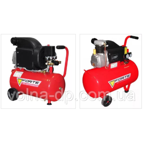 Компресор FORTE FL-24 (1.5 кВт, 200 л/мін, 24 літри) Компресор FORTE FL-24 (1.5 кВт, 200 л/мін, 24 літри)