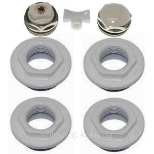 Комплект футорок секційного радіатора CRISTAL NR-2011 1/2" (HT 404) Комплект футорок секційного радіатора CRISTAL NR-2011 1/2" (HT 404)