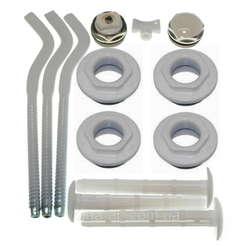 Комплект футорок секційного радіатора CRISTAL NR-2015 1/2" з 3-кронштейнами (HT 416) Комплект футорок секційного радіатора CRISTAL NR-2015 1/2" з 3-кронштейнами (HT 416)