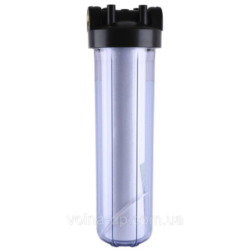 Фільтр-колба + ПП картридж ПРОЗОРА Bіо+ systems SL20TS-BB Big Blue 20", 1" Фільтр-колба + ПП картридж ПРОЗОРА Bіо+ systems SL20TS-BB Big Blue 20", 1"