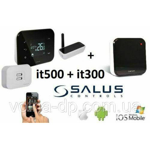 Безпровідний інтернет програматор Salus iT500 Безпровідний інтернет програматор Salus iT500