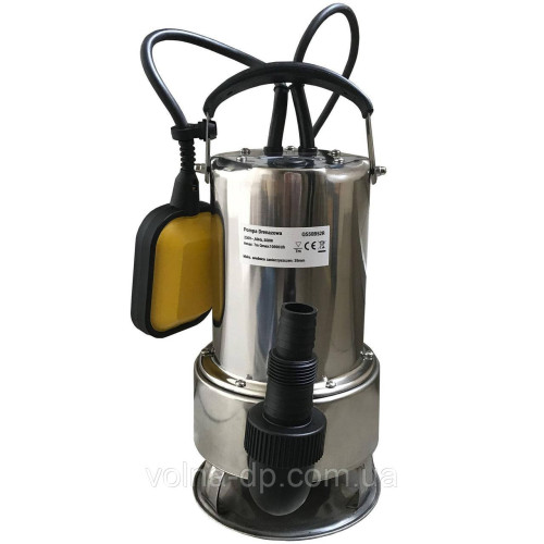 Насос дренажний Optima Q550B52R 0,55 кВт для брудної води нерж