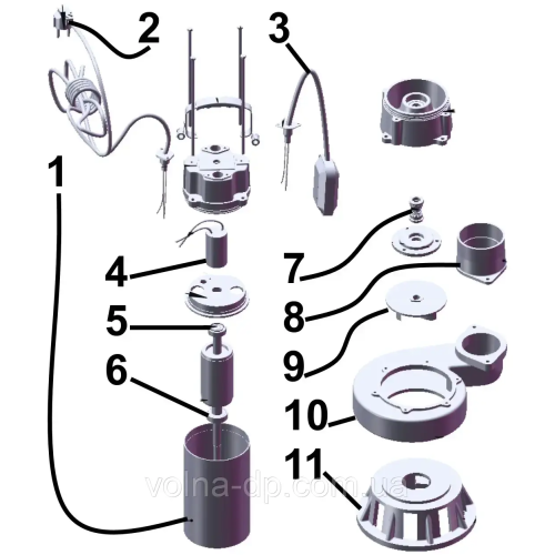 Насос фекальний Optima V2500 2,5кВт Насос фекальний Optima V2500 2,5кВт