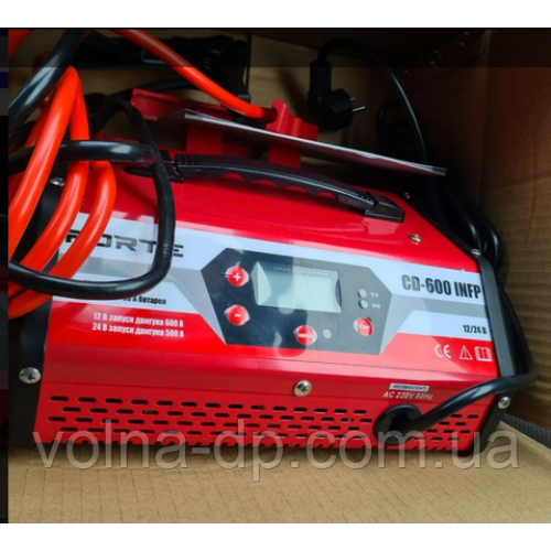 Пускозарядний пристрій Forte CD-600 INFP Пускозарядний пристрій Forte CD-600 INFP
