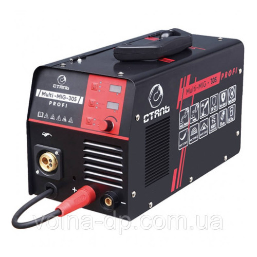 Зварювальний напівавтомат Сталь MULTI-MIG-305 PROFI Зварювальний напівавтомат Сталь MULTI-MIG-305 PROFI