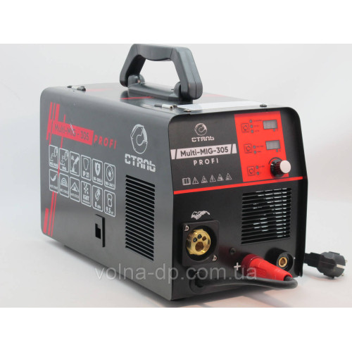 Зварювальний напівавтомат Сталь MULTI-MIG-305 PROFI Зварювальний напівавтомат Сталь MULTI-MIG-305 PROFI