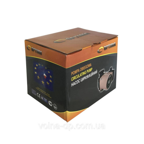 Насос циркуляційний Optima OP25-60 130мм + гайки, + кабель з вилкою Насос циркуляційний Optima OP25-60 130мм + гайки, + кабель з вилкою