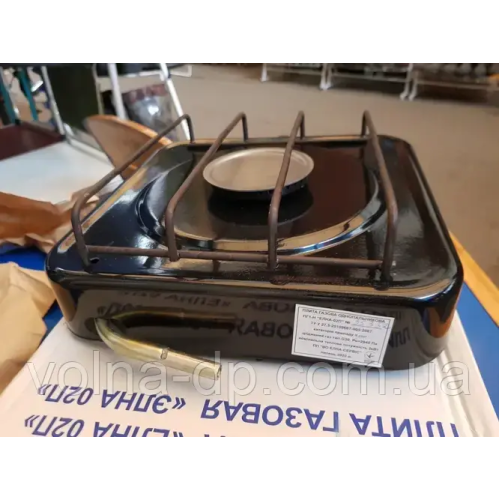 Газова плита Елна одноконфоркова, без кришки, Україна. ПГ1-Н.