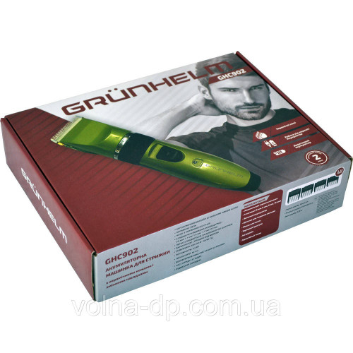 Машинка акумуляторна для стрижки Grunhelm GHC902 Машинка акумуляторна для стрижки Grunhelm GHC902