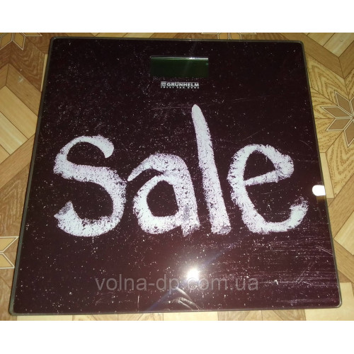 Ваги для ванної GRUNHELM BES-1SL (Sale) макс. вага 180кг