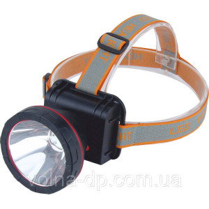 Світлодіодний акумуляторний налобний ліхтарик GRUNHELM GR-1850-15W