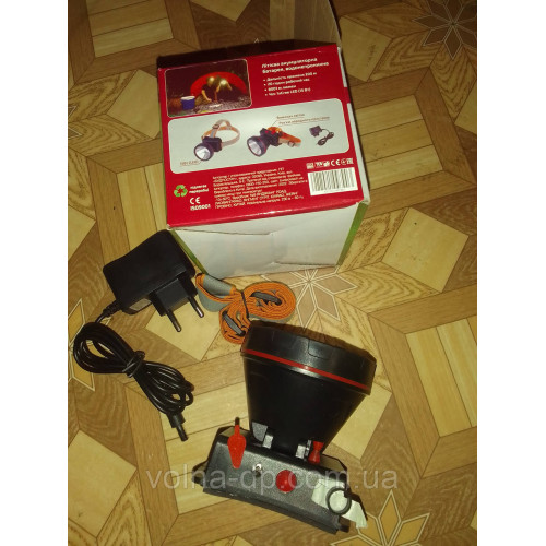 Світлодіодний акумуляторний налобний ліхтарик GRUNHELM GR-1850-15W Світлодіодний акумуляторний налобний ліхтарик GRUNHELM GR-1850-15W