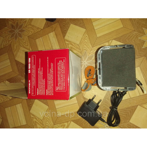 Світлодіодний акумуляторний налобний ліхтарик GRUNHELM GR-1850-15W Світлодіодний акумуляторний налобний ліхтарик GRUNHELM GR-1850-15W