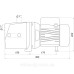 Насос центрогонний Optima JET100-PL 1,1кВт чугун довгий