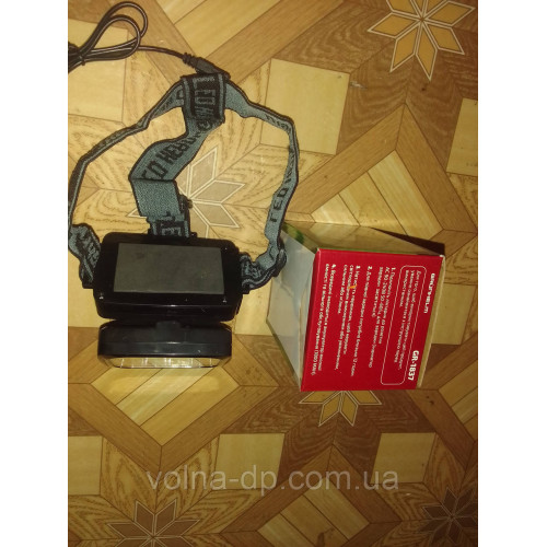 Ліхтарик налобний акумуляторний GRUNHELM GR-1837 Ліхтарик налобний акумуляторний GRUNHELM GR-1837