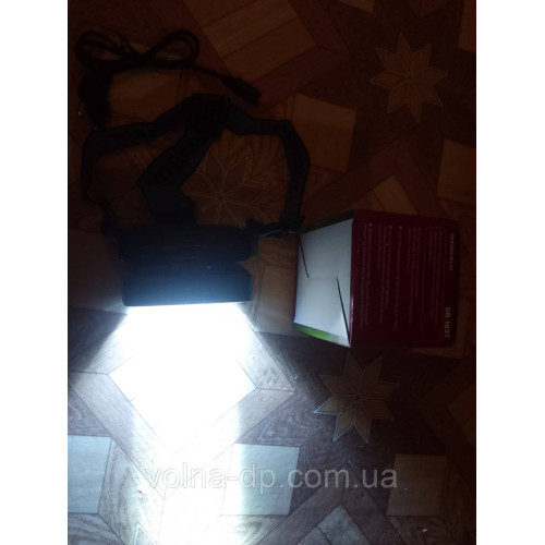 Ліхтарик налобний акумуляторний GRUNHELM GR-1837 Ліхтарик налобний акумуляторний GRUNHELM GR-1837