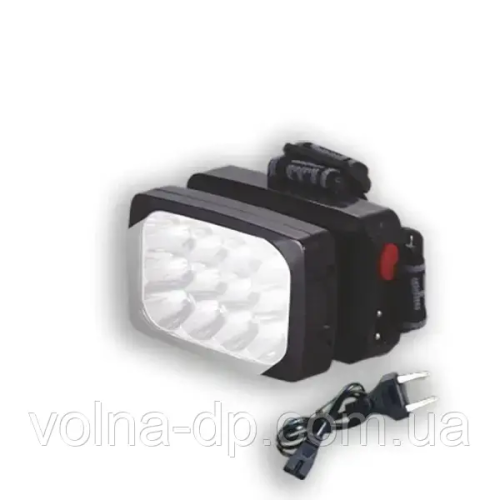 Ліхтарик налобний акумуляторний GRUNHELM GR-1837 Ліхтарик налобний акумуляторний GRUNHELM GR-1837