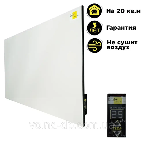 Керамічний обігрівач Emby CHT-1000 білий