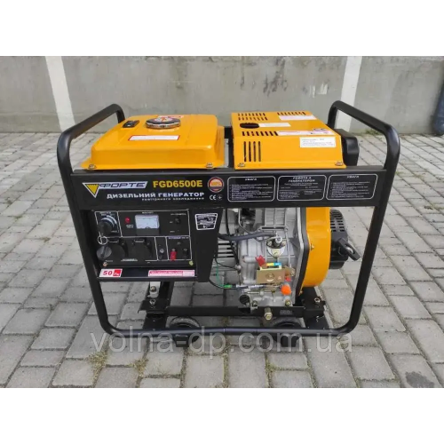 Дизельний генератор Forte- Форте FGD6500E Дизельний генератор Forte- Форте FGD6500E