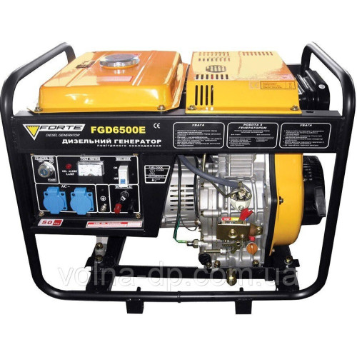 Дизельний генератор Forte- Форте FGD6500E Дизельний генератор Forte- Форте FGD6500E