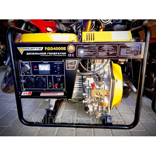 Генератор дизельний Forte FGD4000E Генератор дизельний Forte FGD4000E